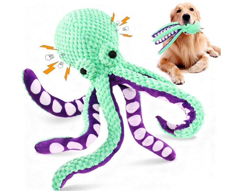 Washable Plush Dog Toy