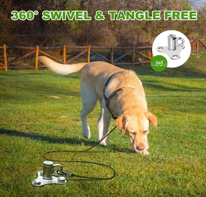 iklekione Dog Tie Out Stake - Image 2