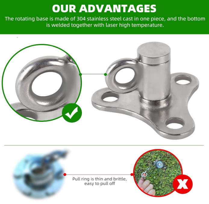 iklekione Dog Tie Out Stake - Image 4